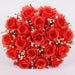 1 Bush 14 Inch Artificial Flowers Roses Bouquet - Artificialmerch