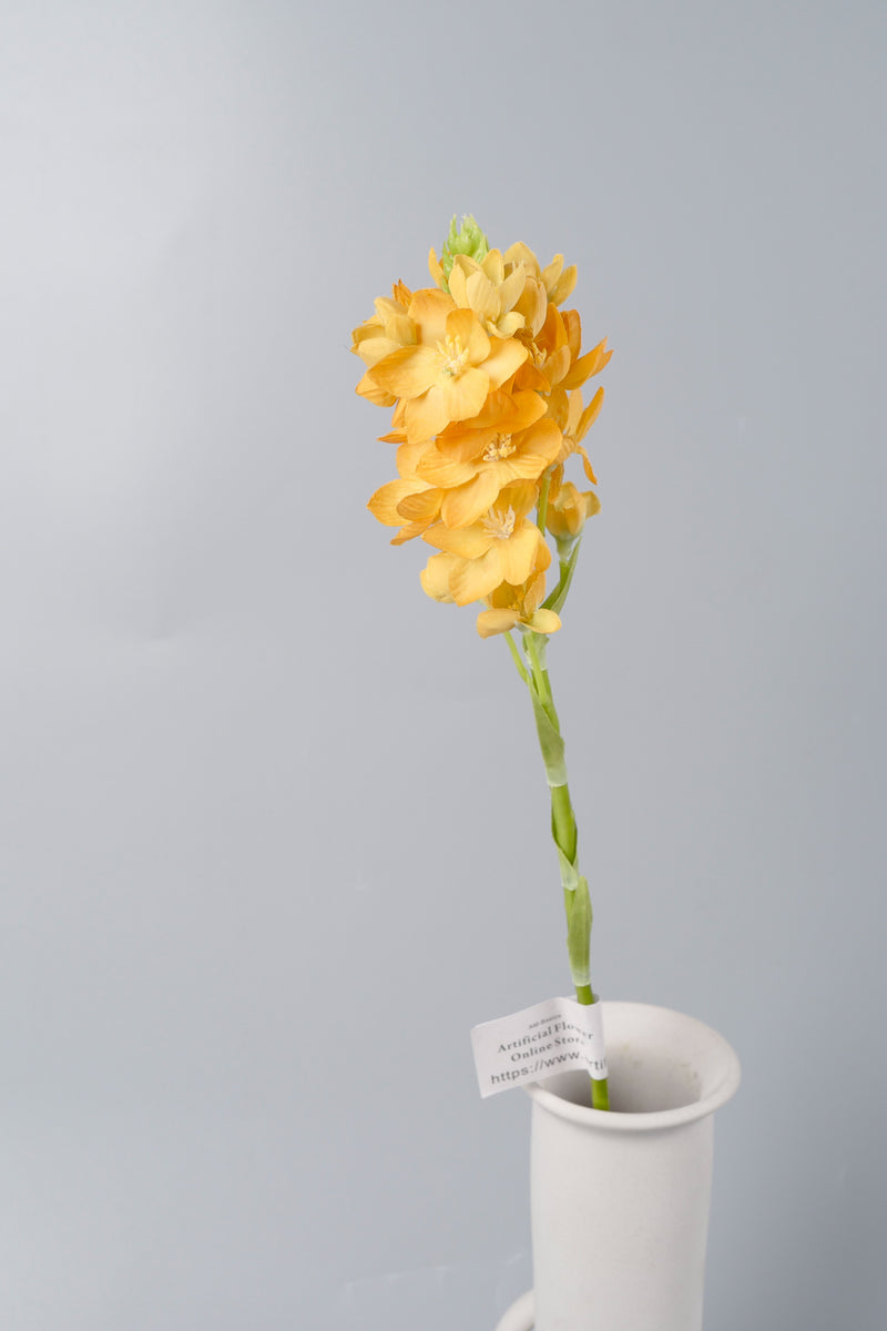 Bulk AM Basics Artificial Flowers Dendrobium Galaxy Orchid Spray Stem 21 Inch Wholesale