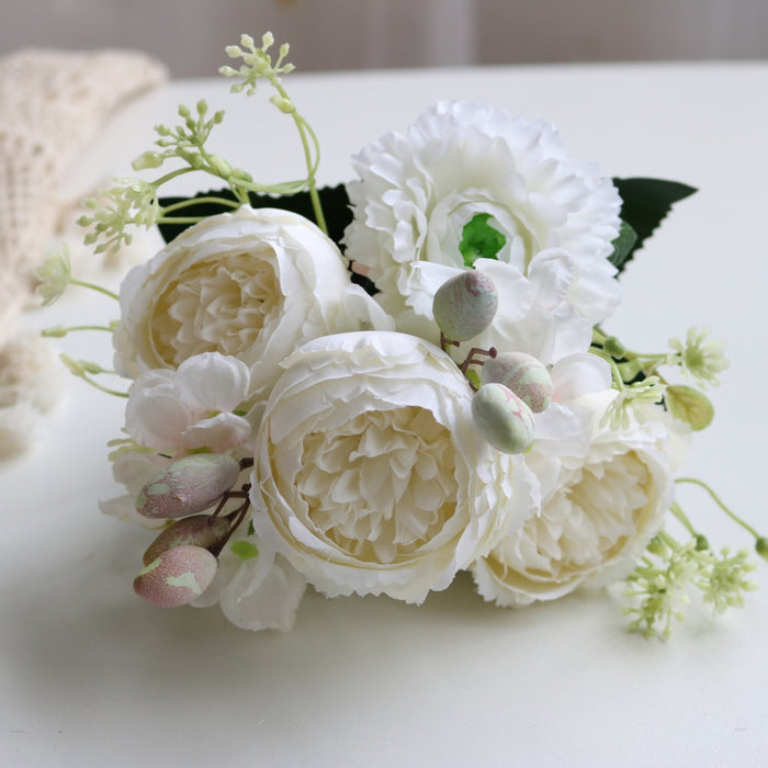 Cheap Wholesale Baby Breath 7 Heads Peony Artificial Flowers in Bulk -  China Silk Flowers and Decoration Flower price