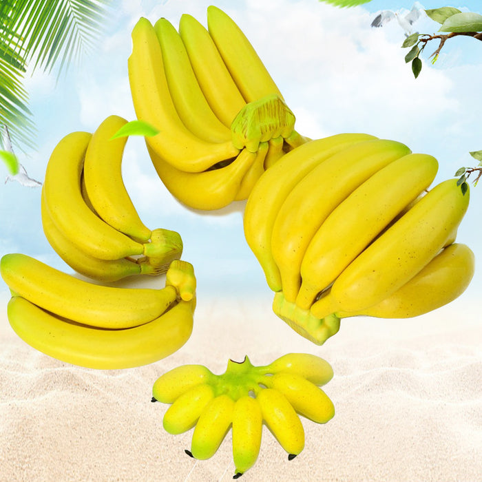 Bulk Artificial Fruit Plastic Bananas Strings Wholesale