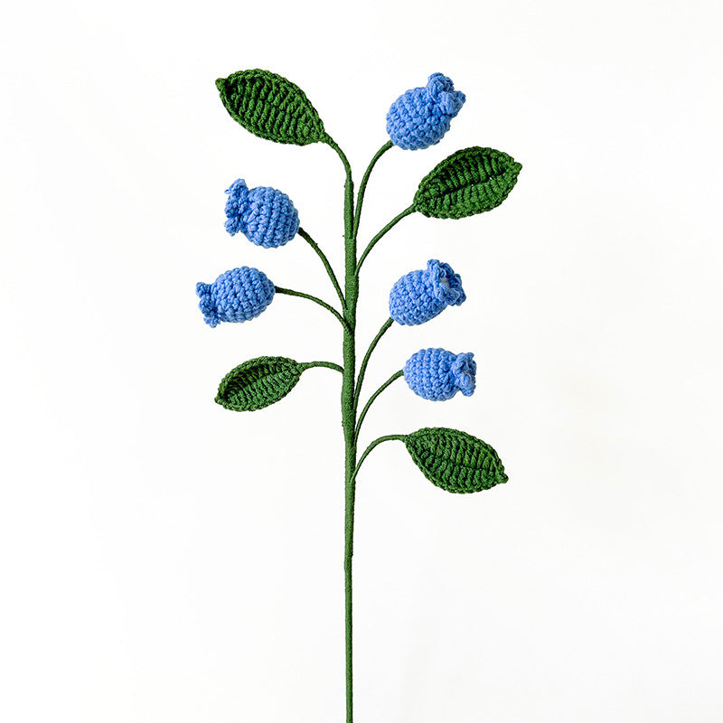 Tiges de fruits artificiels en vrac Cadeaux faits à la main au tricot et au crochet en gros 