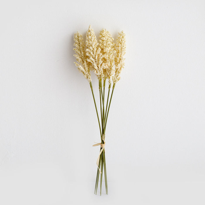 Bulk 12" Artificial Flowers Corn Ears Flower Grain Wheat Stalk Flower Bouquets Wholesale