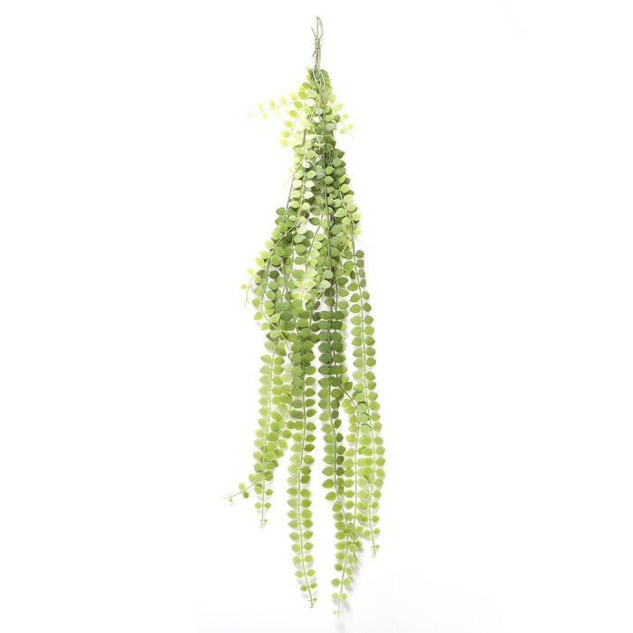 Planta verde artificial a granel, follaje redondo de ratán, decoración de vegetación de vid colgante, venta al por mayor de 39 pulgadas 