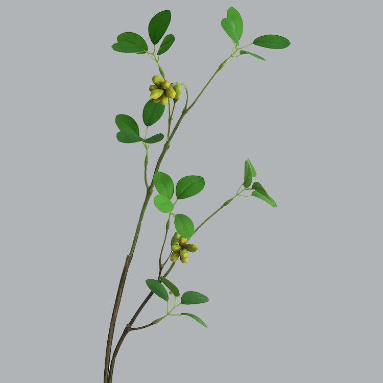 Bulk Artificial Greenery Plants With Fruits Stem Branches Wholesale