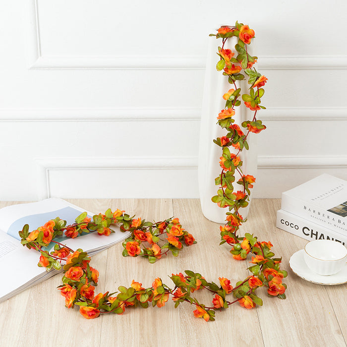 Bulk 8FT Artificial Hanging Flowers Peonies Vine Garland for Crafts Artificial Flower Runner Wholesale