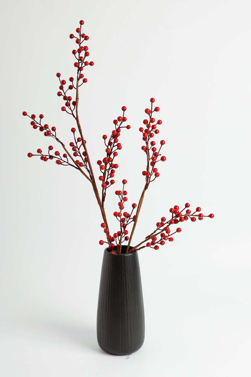 AM Basics Artificial Holly Nine Twigs 23 Inch