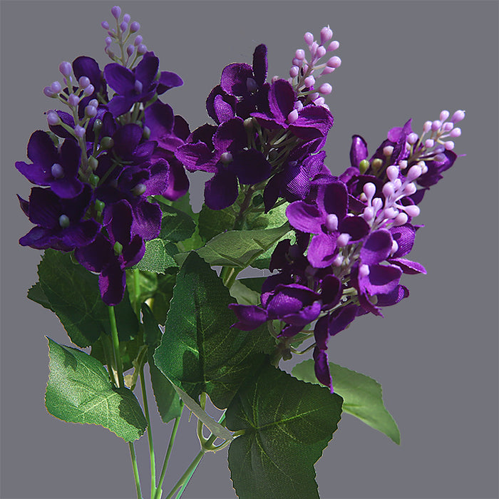 Bulk 12" Hyacinth Bush Artificial Flowers Wholesale