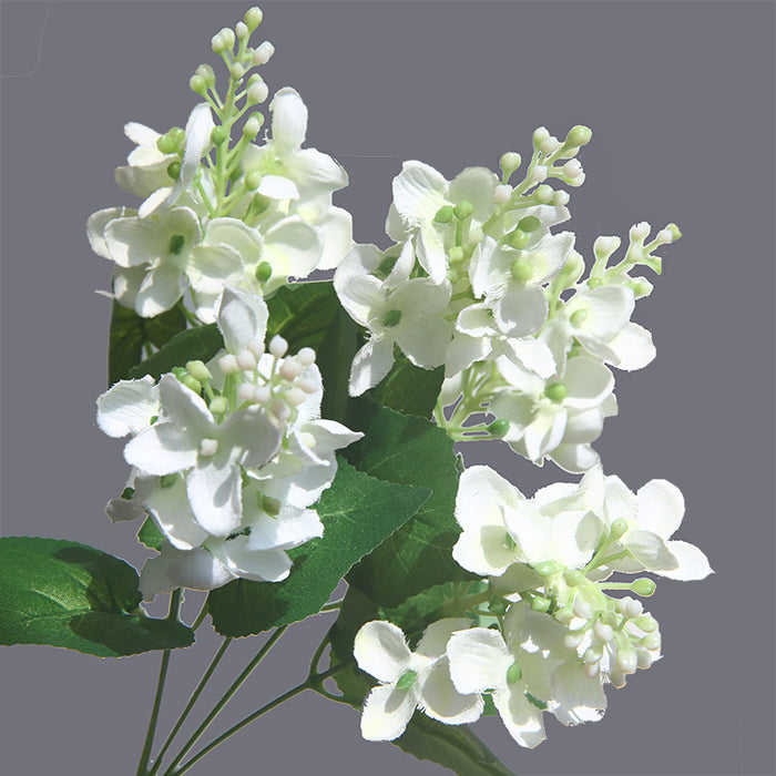 Venta al por mayor de flores artificiales de arbusto de jacinto de 12 "a granel 