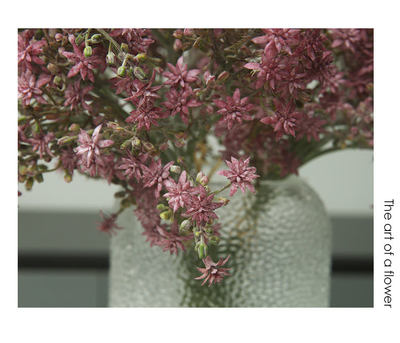 Bulk 14" Kukui Flower Bundle Bouquet Aleurites Moluccanus Flor artificial 