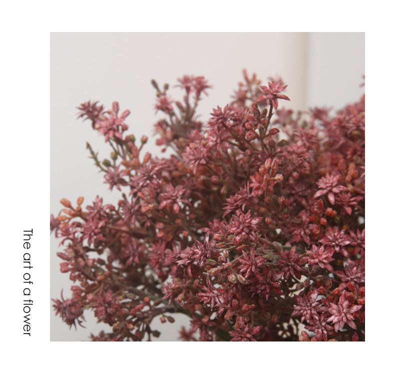 Bulk 14" Kukui Flower Bundle Bouquet Aleurites Moluccanus Flor artificial 