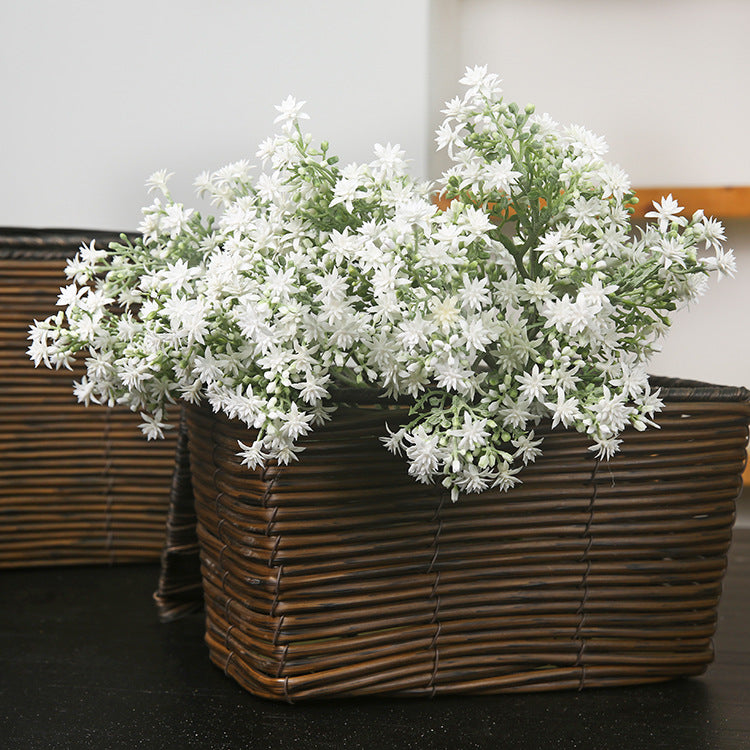 Bulk 14" Kukui Flower Bundle Bouquet Aleurites Moluccanus Flor artificial 