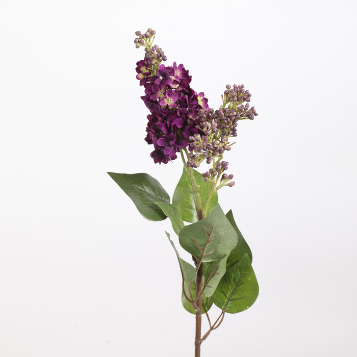 Bulk 27" Lilac Stems with Leaves Silk Flowers Centerpieces Wholesale