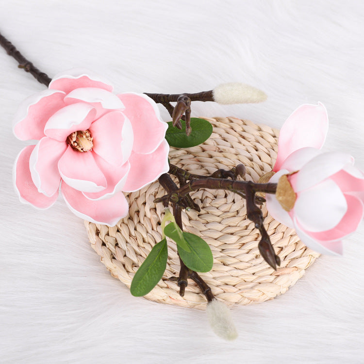 Bulk 27" Magnolia Stem Magnolia Artificial Flowers Wholesale