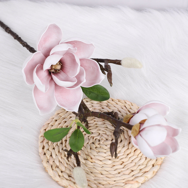 Bulk 27" Magnolia Stem Magnolia Artificial Flowers Wholesale
