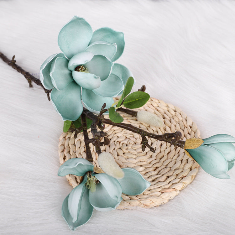 Bulk 27" Magnolia Stem Magnolia Artificial Flowers Wholesale