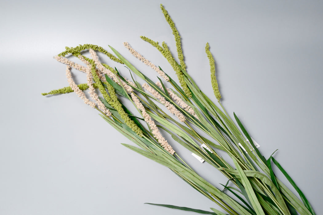 Bulk AM Basics Artificial Millet Heather Bush Plant 38 pulgadas al por mayor