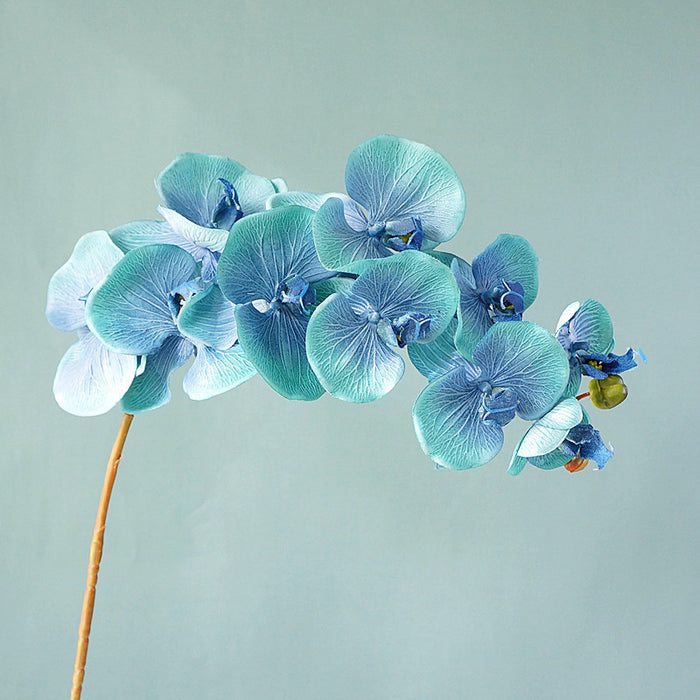 Bulk 37" Phalaenopsis Orchids Long Stem Vintage Silk Flowers for Centerpieces Wedding Crafts Wholesale