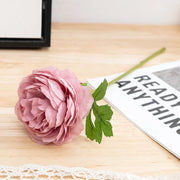 1 Branch Artificial Flowers Silk Peony - Artificialmerch