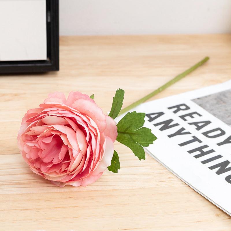 1 Branch Artificial Flowers Silk Peony - Artificialmerch