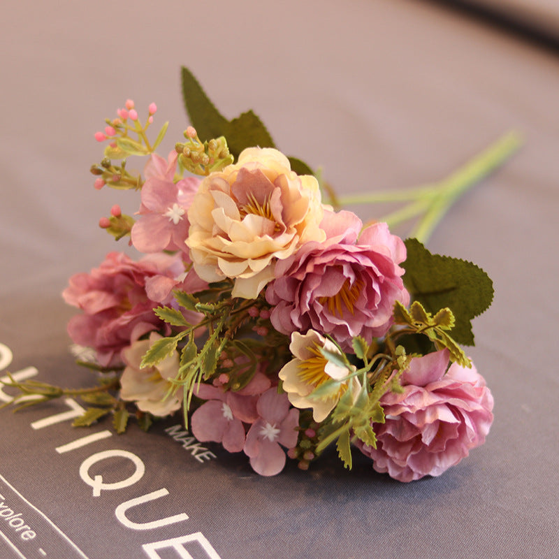 Bulk 12" Peony Silk Flowers Bush Silk Flowers Artificial Wholesale