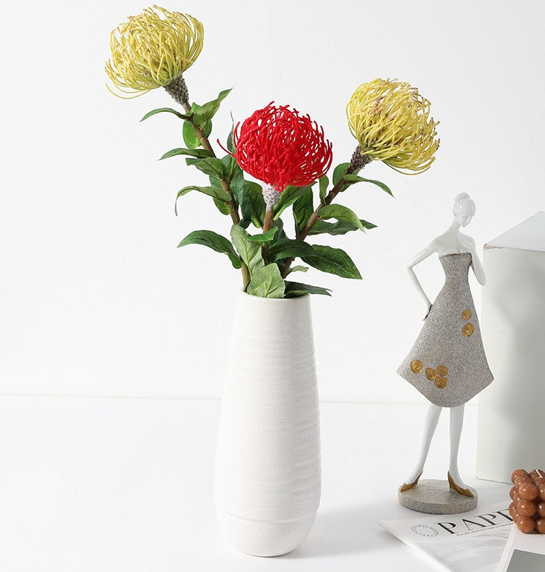 Tiges de Leucospermum Cordifolium en vrac de 30 pouces Fleurs de Protea en coussinet en gros 