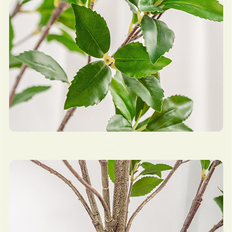 Arbre de verdure artificiel de luxe en vrac de 5 pieds, plante Enkianthus Perulatus, décoration en gros