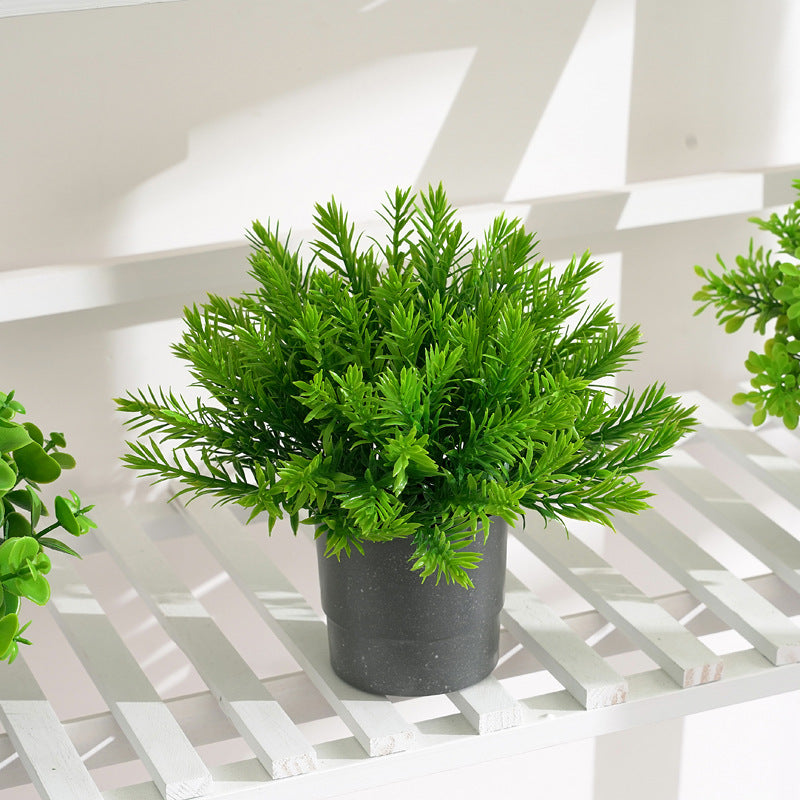 Bulk Artificial Greenery Plant in Vase Bonsai for Plant Lovers Wholesale