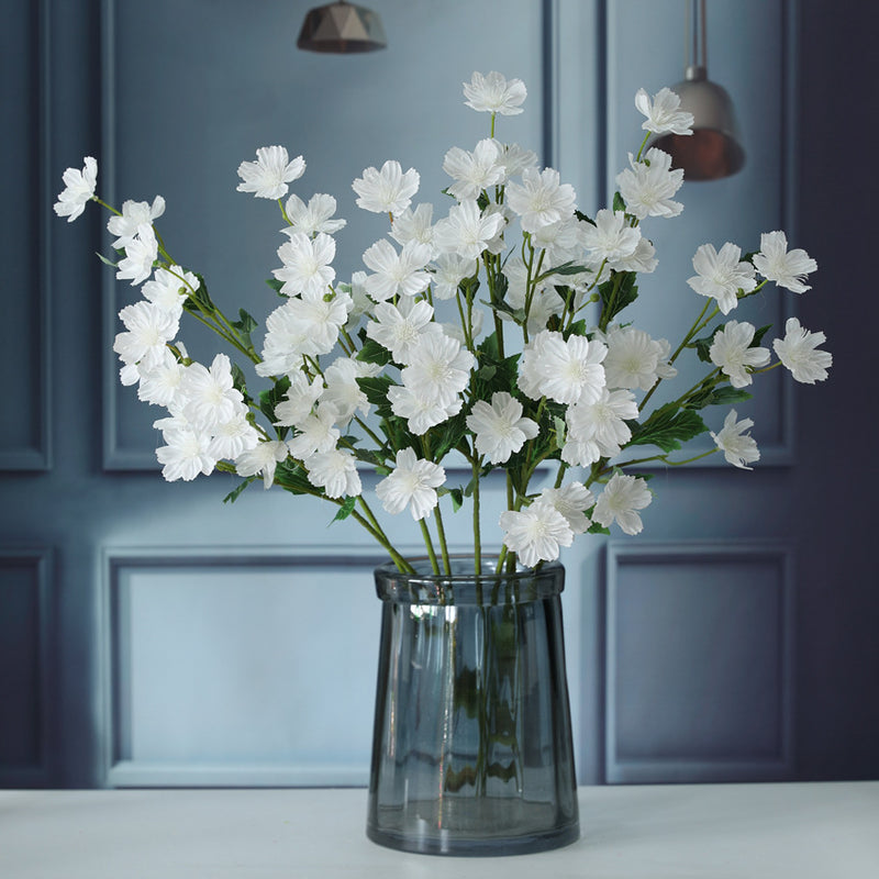 February Birth Flower 5pcs Artificial Flowers Primrose Stems Branch Spray Wholesale