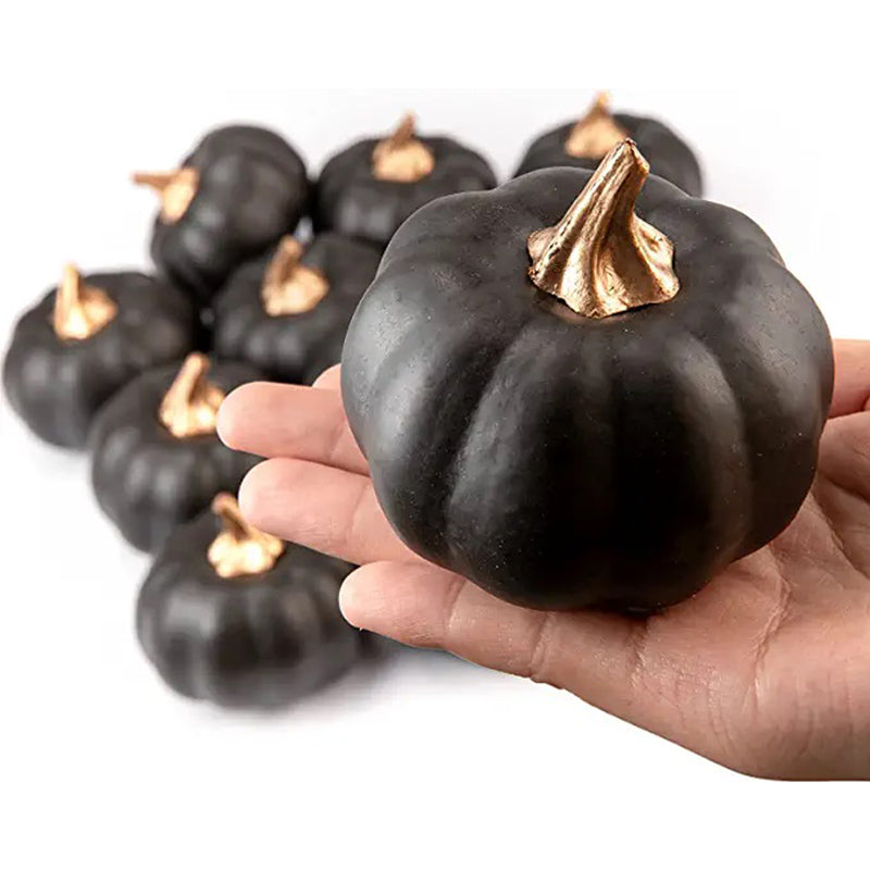 Bulk 12pcs Halloween Artificial Pumpkins Vegetables Centerpiece Mantel Crafts Wholesale