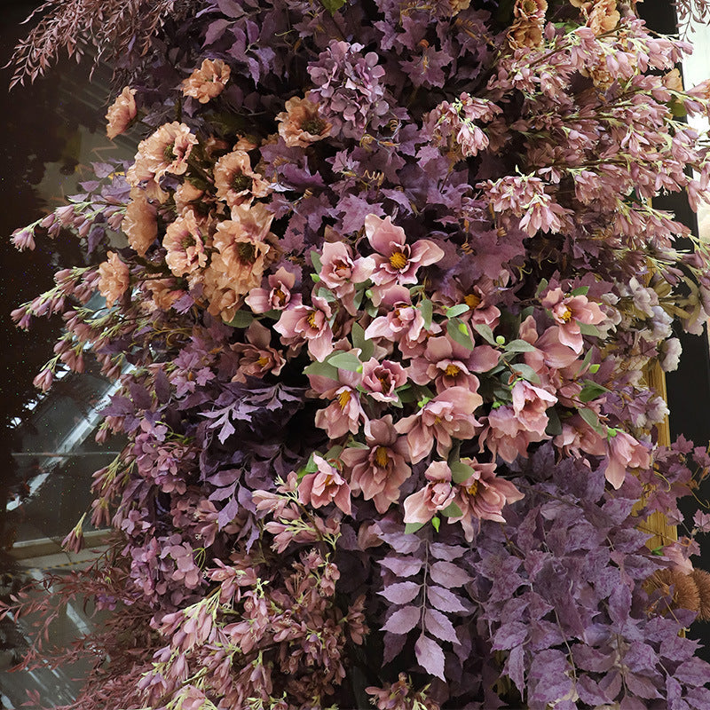 Purple Flowers Artificial Flowers Plants Combo