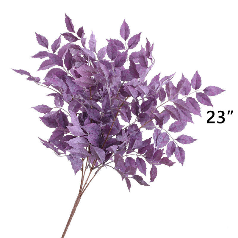 Purple Flowers Artificial Flowers Plants Combo