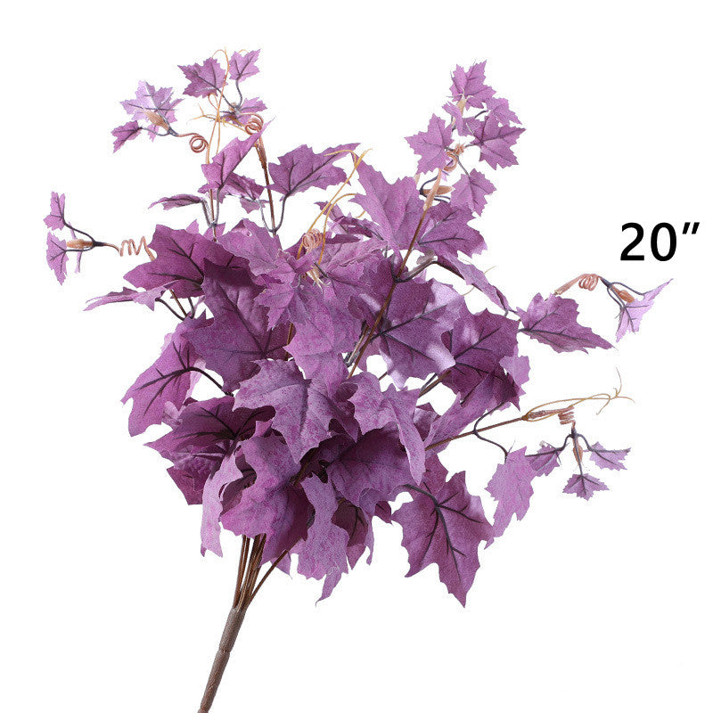 Purple Flowers Artificial Flowers Plants Combo