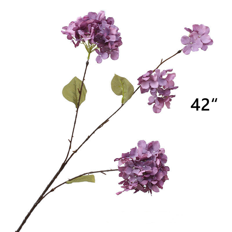 Purple Flowers Artificial Flowers Plants Combo