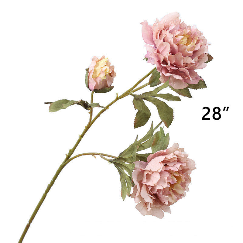 Purple Flowers Artificial Flowers Plants Combo