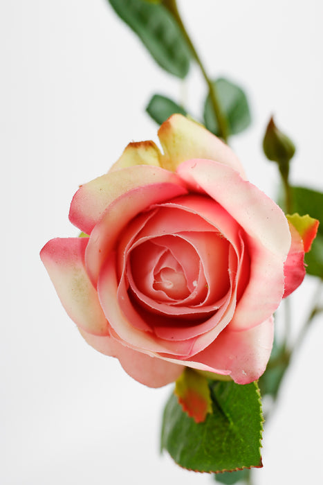 AM Basics Rose Spray Silk Flowers Artificial