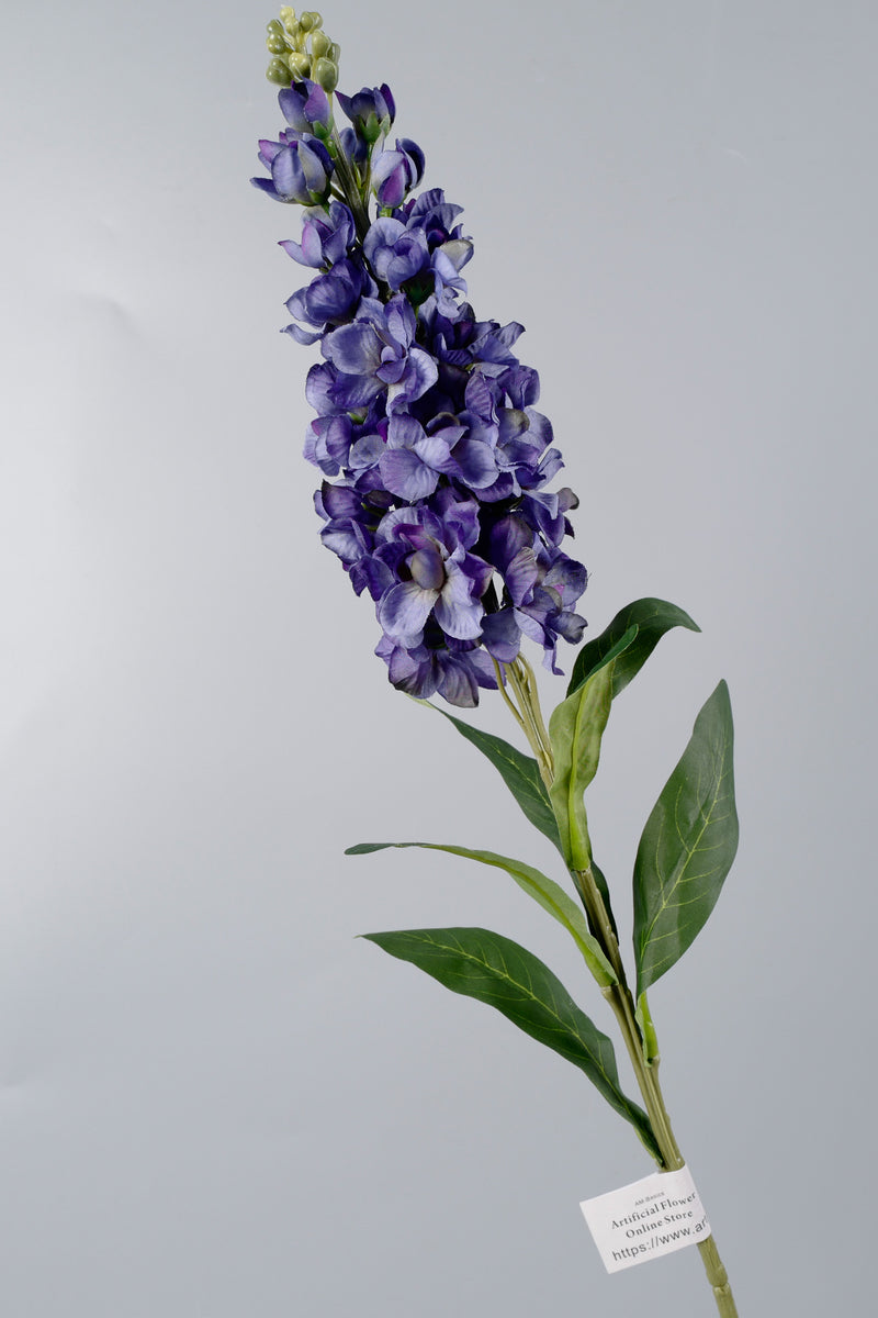 Bulk AM Basics Artificial Purple Flowers Hyacinth Stem 24 Inch Wholesale