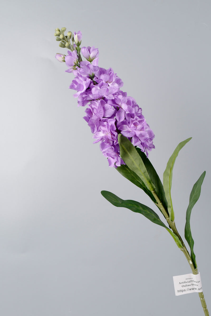 Bulk AM Basics Artificial Purple Flowers Hyacinth Stem 24 Inch Wholesale