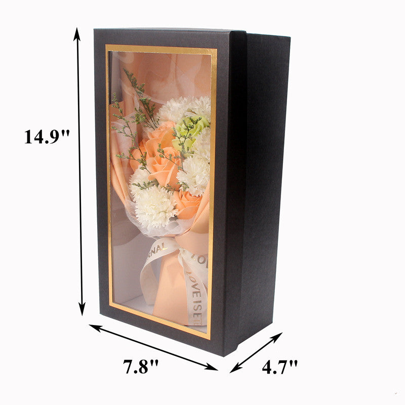 El jabón artificial a granel florece los regalos mezclados del ramo del clavel de Rose para ella al por mayor