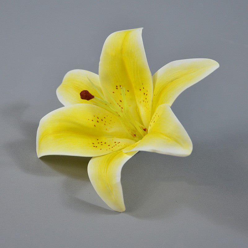 Bulk 10 Pcs Real Touch Tiger Lilies Flowers Heads Wholesale