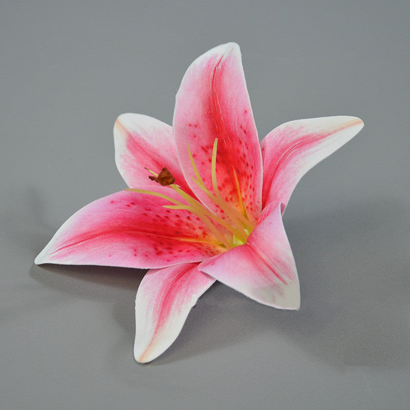 Bulk 10 Pcs Real Touch Tiger Lilies Flowers Heads Wholesale