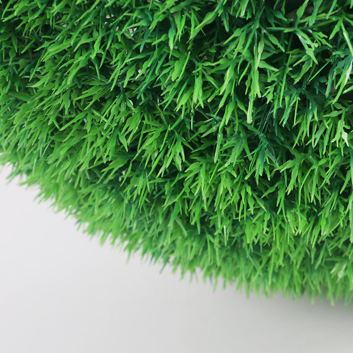 Bolas de hierba de aguja de pino Topiary Artificial a granel, bola de planta, decoración de jardín para el hogar, venta al por mayor