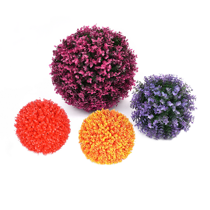Bulk Fall and Winter Plants Artificial Boxwood Topiary Ball Outdoors Plants Spheres Wholesale