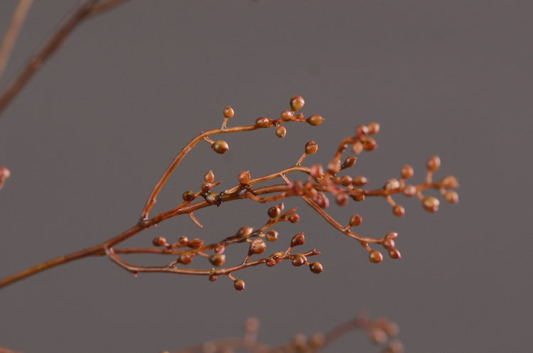 Branches d'arbres artificielles brunes de 43 po avec fruits en gros 