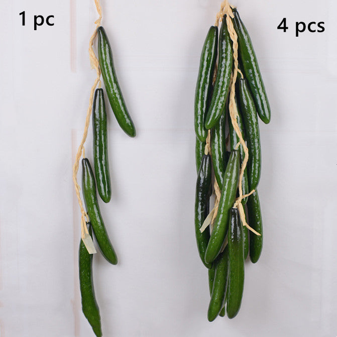 Adorno de verduras artificiales a granel Pimienta Colgante Cuerda Simulación Realista Hot Chili Vegetal Fruta Garland Vine para el hogar Cocina Granja Fiesta Decoración de la pared al por mayor 