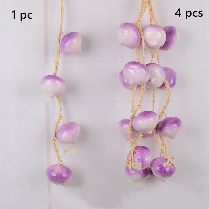 Adorno de verduras artificiales a granel Pimienta Colgante Cuerda Simulación Realista Hot Chili Vegetal Fruta Garland Vine para el hogar Cocina Granja Fiesta Decoración de la pared al por mayor 