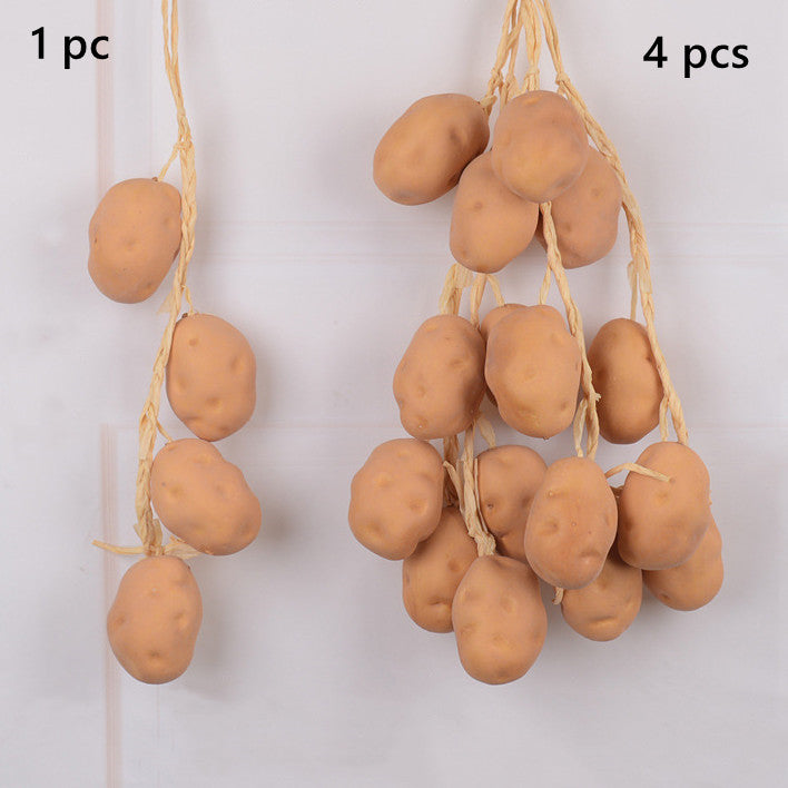 Adorno de verduras artificiales a granel Pimienta Colgante Cuerda Simulación Realista Hot Chili Vegetal Fruta Garland Vine para el hogar Cocina Granja Fiesta Decoración de la pared al por mayor 