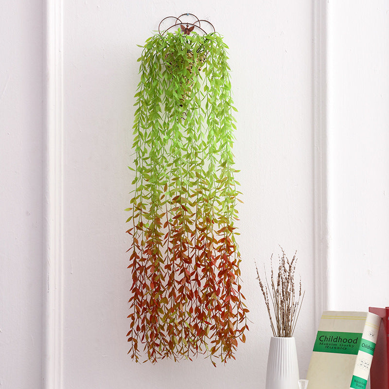 Bulk Willow Hanging Plants Garland Vine Artificial Green Plants Hanging Wholesale