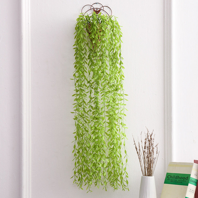 Bulk Willow Hanging Plants Garland Vine Artificial Green Plants Hanging Wholesale