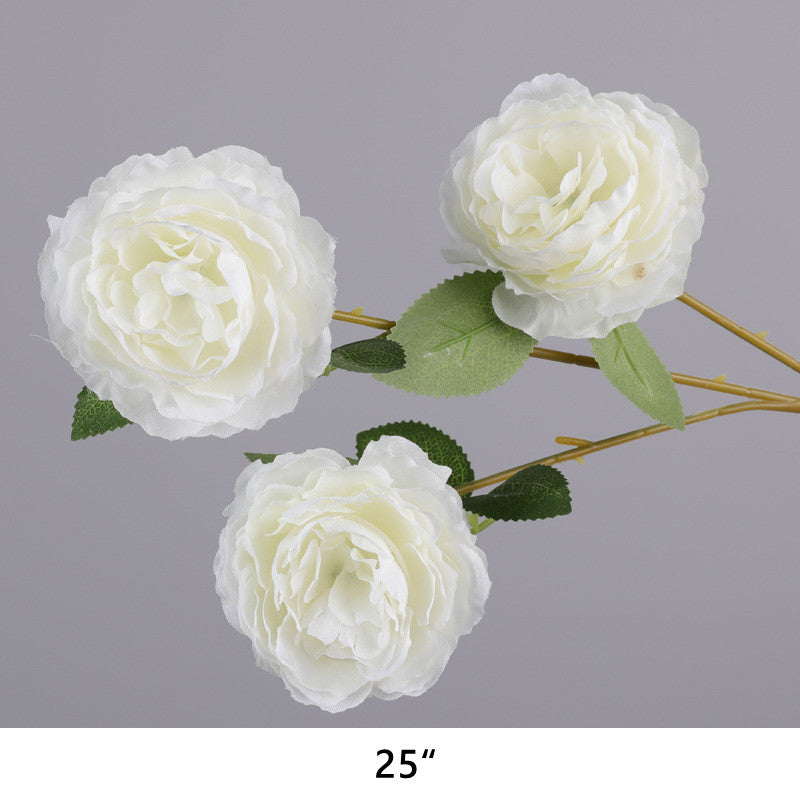 Flores Blancas Flores Artificiales Plantas Combo 