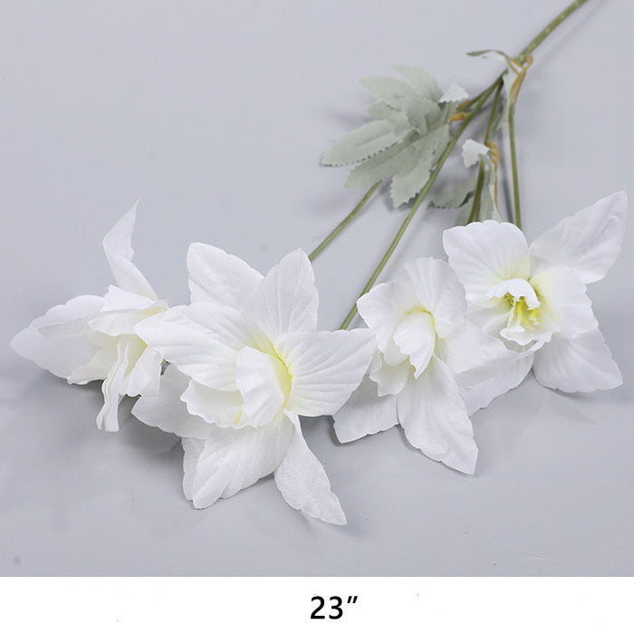 Flores Blancas Flores Artificiales Plantas Combo 
